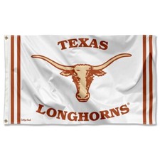 Bandera/bandera retro vintage de la universidad NCAA de 3x5 pies para fanáticos de Texas Longhorns