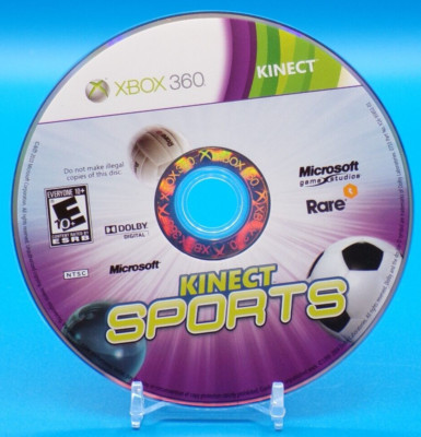 Kinect Sports (Microsoft Xbox 360, 2010) - Disc Only - Tested & Works