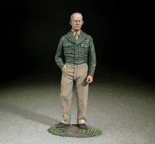 BRITAINS MUSEUM COLLECTION 10081 U.S. GENERAL DWIGHT D. EISENHOWER