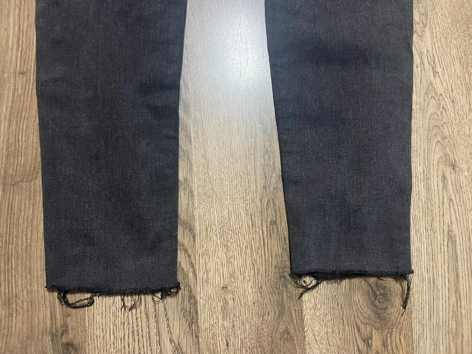 Pantalones de mezclilla SO, para mujer talla 9/29 W, negros, jegging de tiro alto definitivo Foto 4 de 4