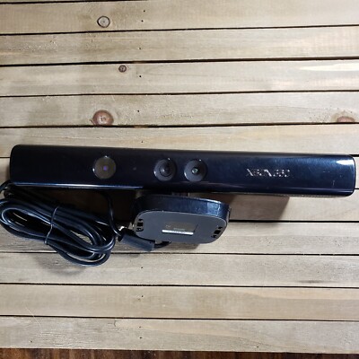 Genuine Microsoft XBOX 360 Kinect Sensor Bar Model 1414 Black Video Game 