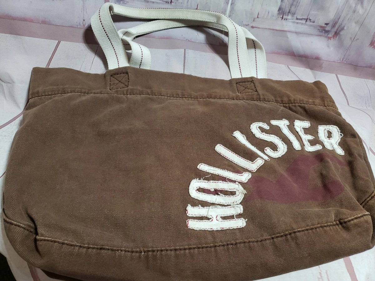 Hollister canvas bag cheap