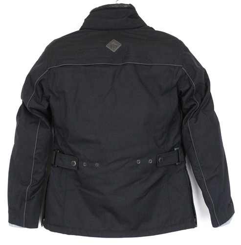 TUCANO URBANO Iris Women Jacket IT38 Black Scooter Windproof Breathable Classic - Picture 2 of 13