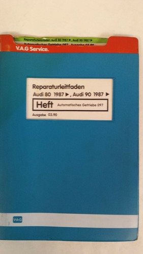 Reparaturleitfaden Audi 80/90-1987>, B3  "Automat. Getriebe 097 GKB: ASC+AEL" Ha