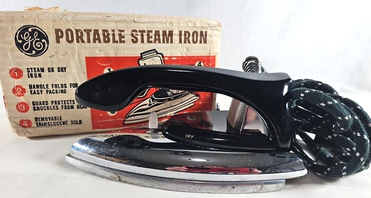 General Electric Steam Iron In Collectible Irons for sale | eBay