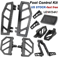 CNC Floorboard Foot Peg Shifter Peg For Harley Touring Road Street Glide Softail