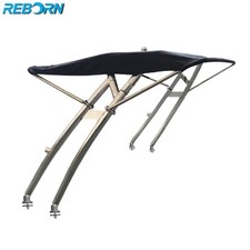 Reborn Launch Forward-facing Wakeboard Tower Polished Plus Pro3 Tower Bimini PKG