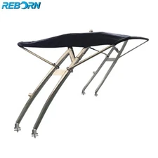 Reborn Launch Forward-facing Wakeboard Tower Polished Plus Pro3 Tower Bimini PKG
