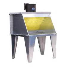 Paasche 3 Bench Type Paint Spray Booth - Made By Paasche In The Us- New