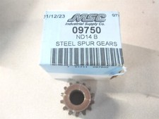 Boston Gear (19750) 1/2" 14 Tooth Steel Spur Gear 