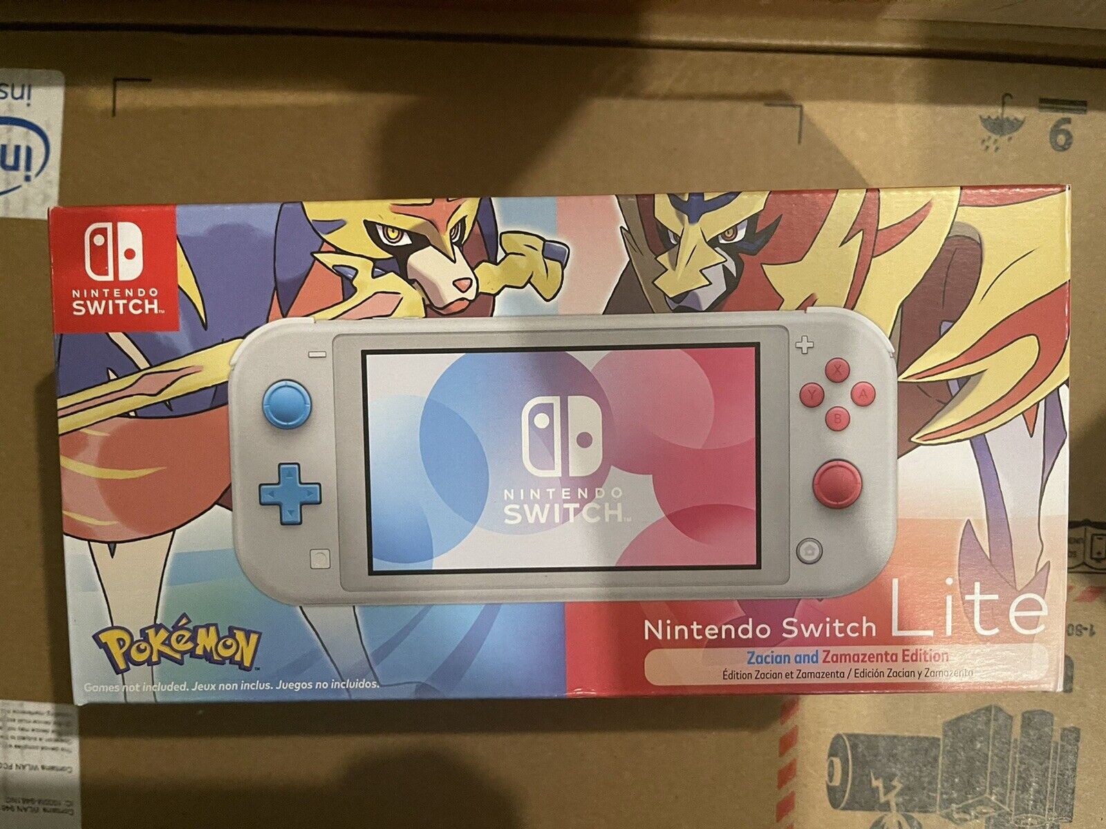 Brand new Nintendo Switch Lite - Zacian and Zamazenta Edition new in box