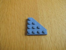 Lego 30503 Plate 4 x 4 Without Corner Sand Blue (6167182)
