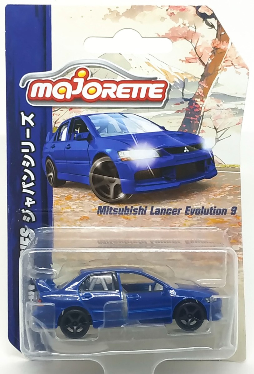 Majorette Mitsubishi Lancer Evolution 9 Japan Series Dark Blue 3