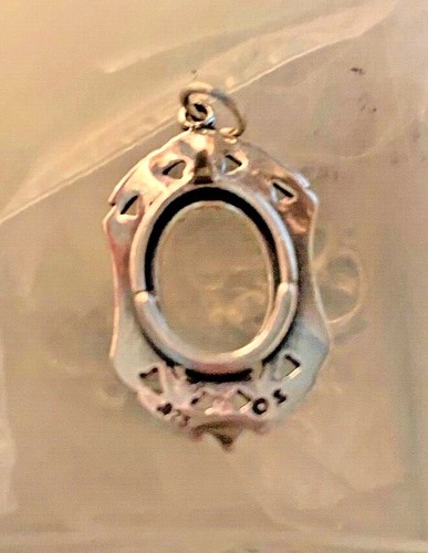 Sterling Silver Lg 4g Fancy 17x29mm Charm for 8x12mm Photo Picture Frame - Picture 3 of 4