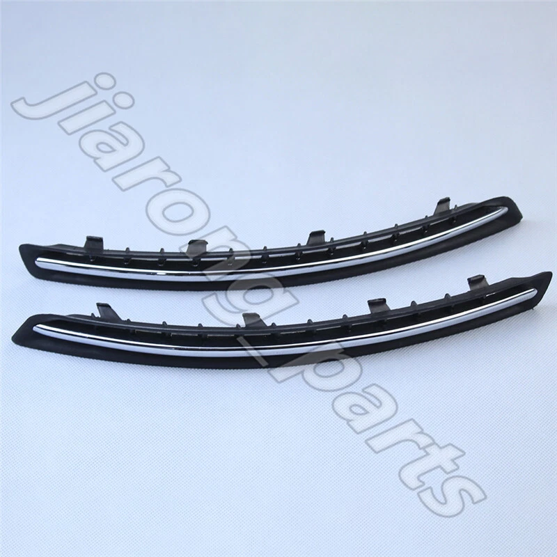 Un par de molduras de cubierta de rejilla de admisión de aire para parachoques delantero para Volvo XC90 2006-2015 Foto 3 de 4