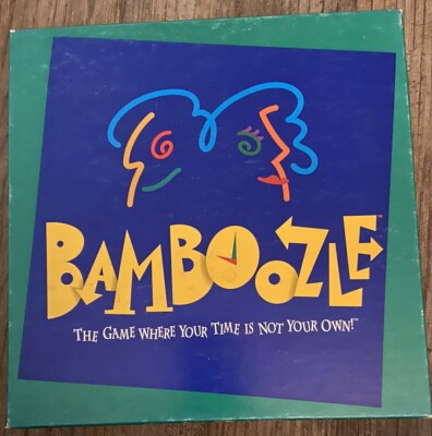 Parker Brothers Vintage Bamboozle The Game Where Time Is Not Your Own Complete