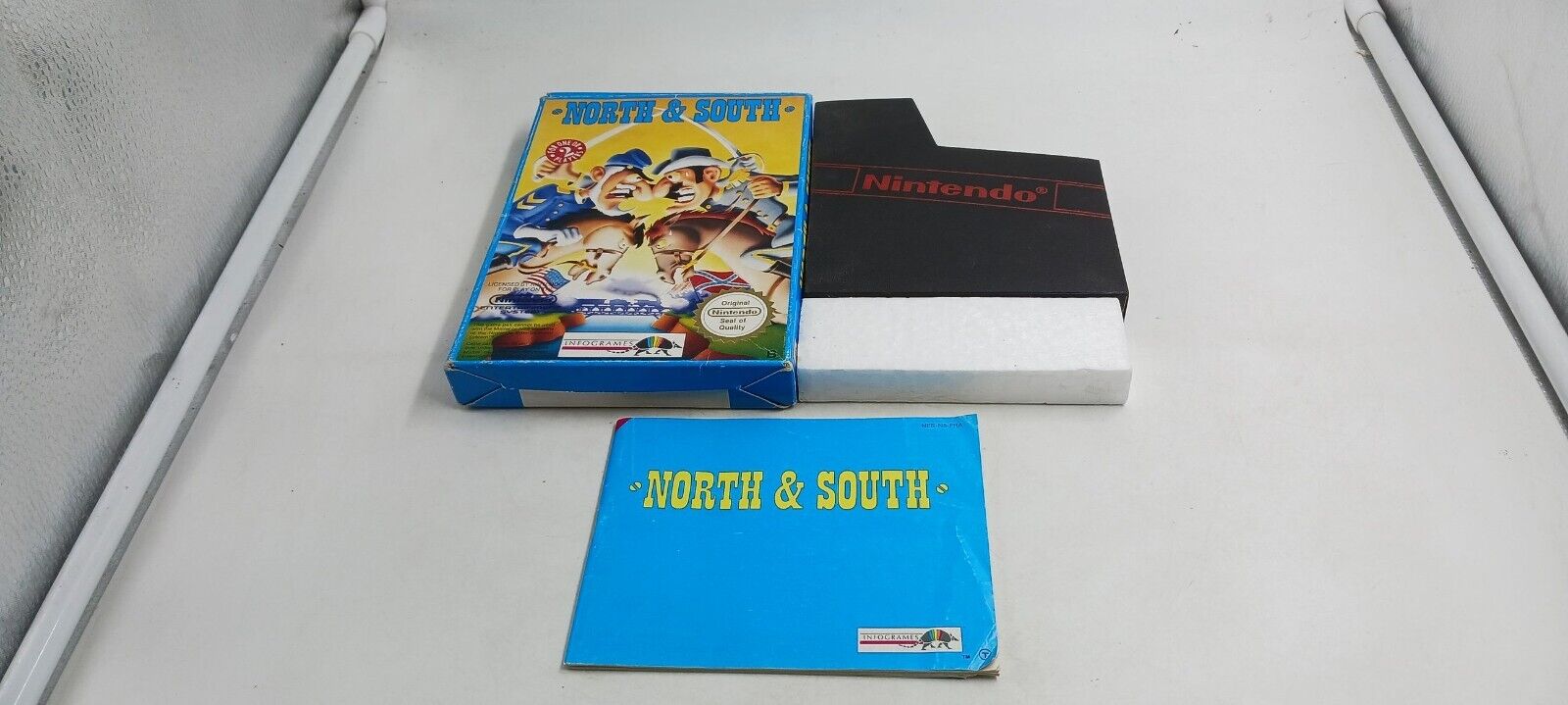 [BOITE + NOTICE] du Jeu Nintendo NES North & South