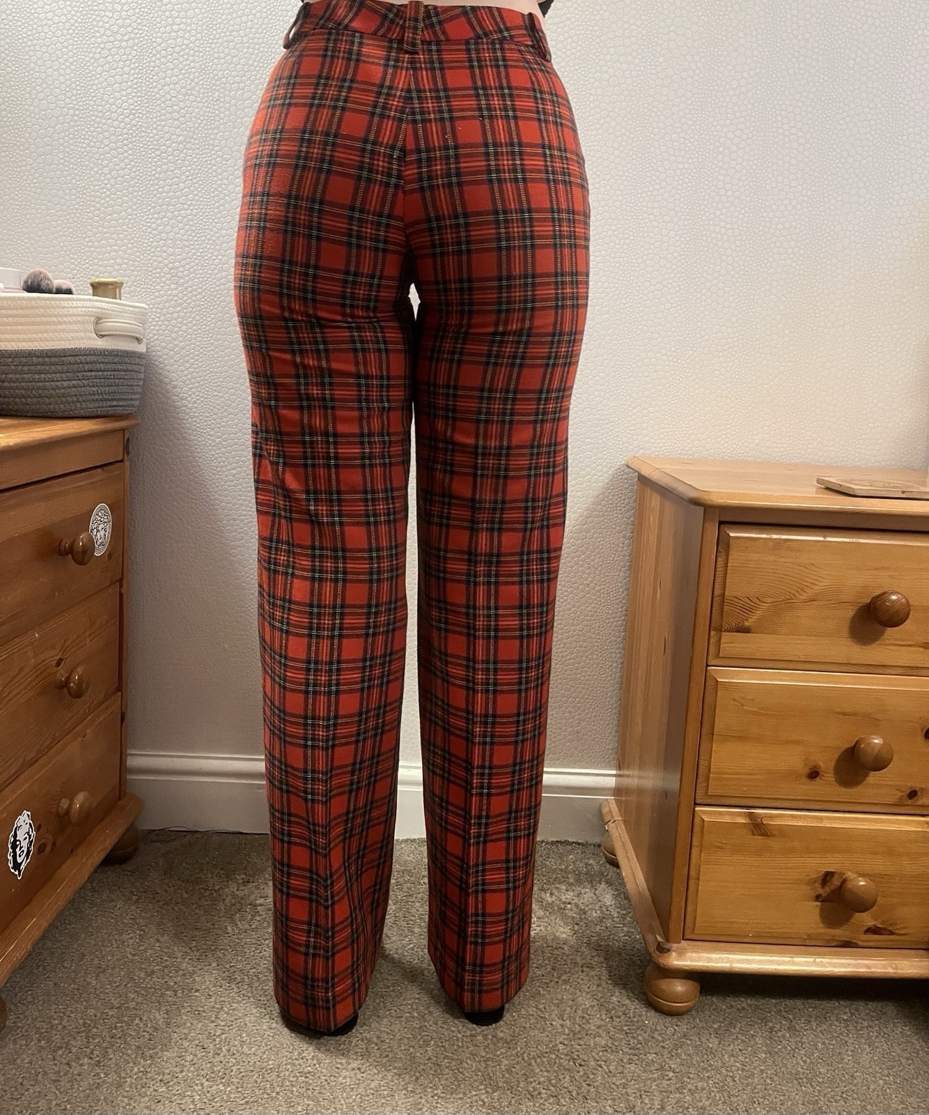 Trussardi Women’s Slim Trousers Size 8 Been Dry-cleaned Worn Once image 3