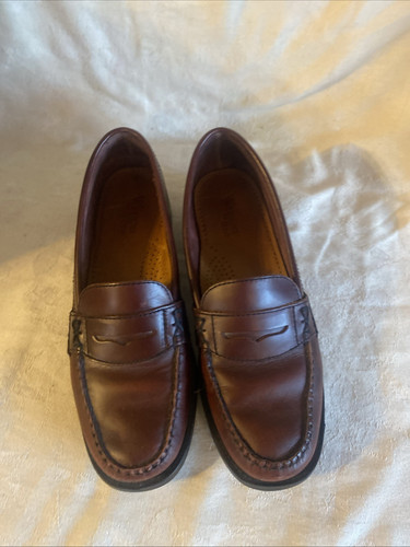 G.H. Bass Weejuns Larson Moc Penny Loafers Mid Leather - Picture 1 of 8