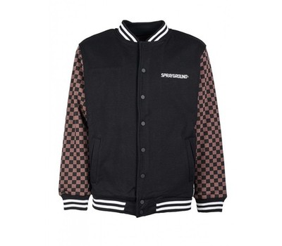 Sprayground Bomberjacke Checkered Varsity XL (Herren) Multicolor