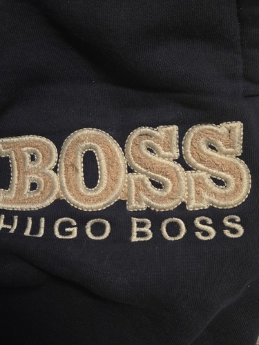 HUGO BOSS MEN'S NAVY BLUE JOGGERS TRACK PANTS XL - Picture 5 of 8