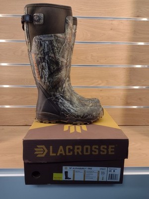 Lacrosse 18'' Alphaburly Pro Mossy Oak Break-Up Country Size 8 Boots