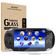 AKWOX Screen Protector Compatible with PS Vita 1000 Pack of 2 , For PSV 1000