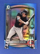 2025 Bowman Draft Chrome #BDC-159 Walker Jenkins True Blue Refractor 93/150