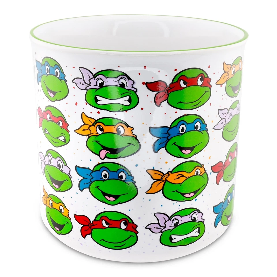 Tasses En Céramique Des Tortues Ninja Mutantes Adolescents | Contient 20 ONCES - Photo 2/4
