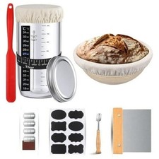 9 Pcs Sourdough Starter Kit 9in