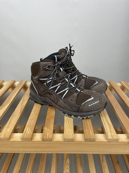 Women Mammut Boots Brown Leather 39