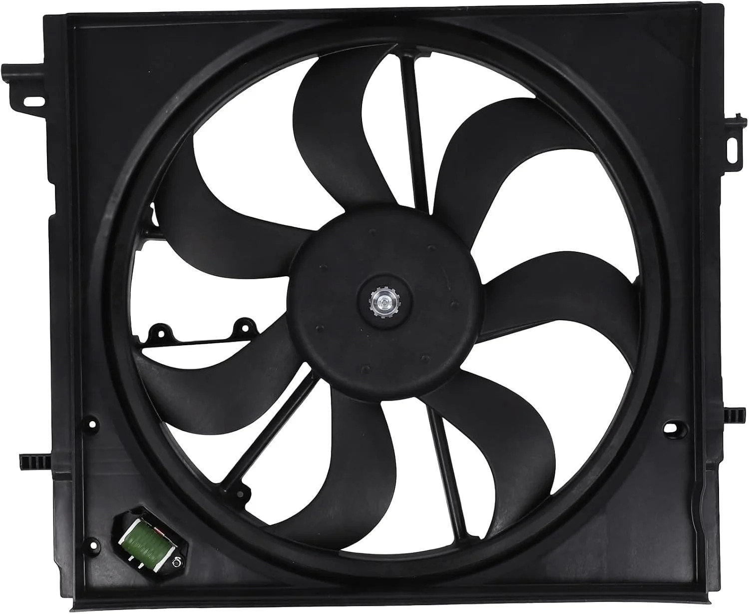 Radiator Cooling Fan Assembly Car Electric For 2017 2018-2022 Nissan Rogue Sport