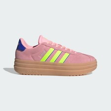 Adidas Womens VL Court Bold Sneaker - Pink Spark, Size 8.5 US