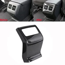 For Honda Accord 2018-2022 Carbon Fiber Look Rear Air Vent Outlet Overlay Trim