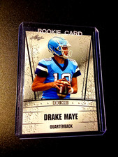 Drake Maye Rookie 2023 Leaf Draft Superstar Patriots Football RC Rare Prospect 1