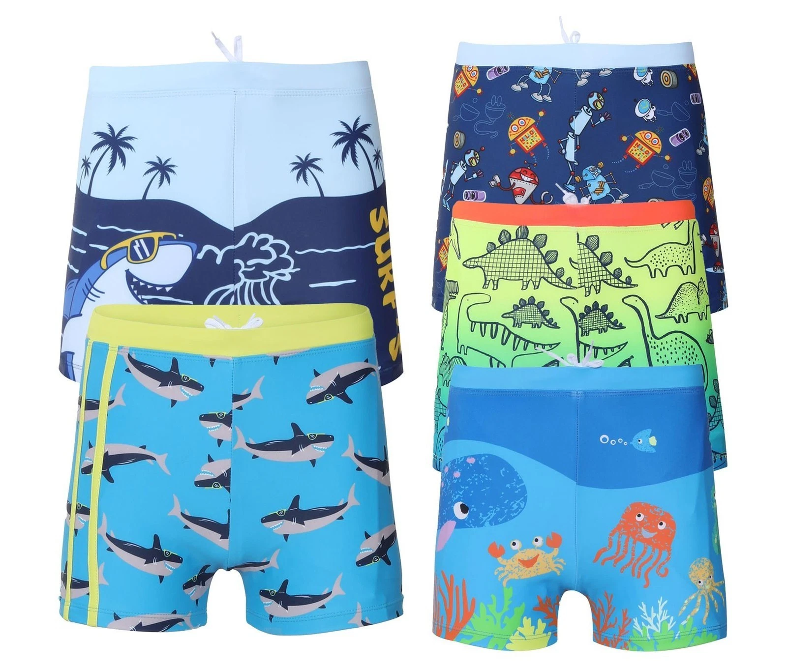 A2Z 4 Kids Boys Girls Swimming Shorts Trunks Quick Dry Boxer Summer Beach Wear
