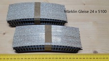 Märklin Modelleisenbahn HO.  24 verschiedene Gleise.