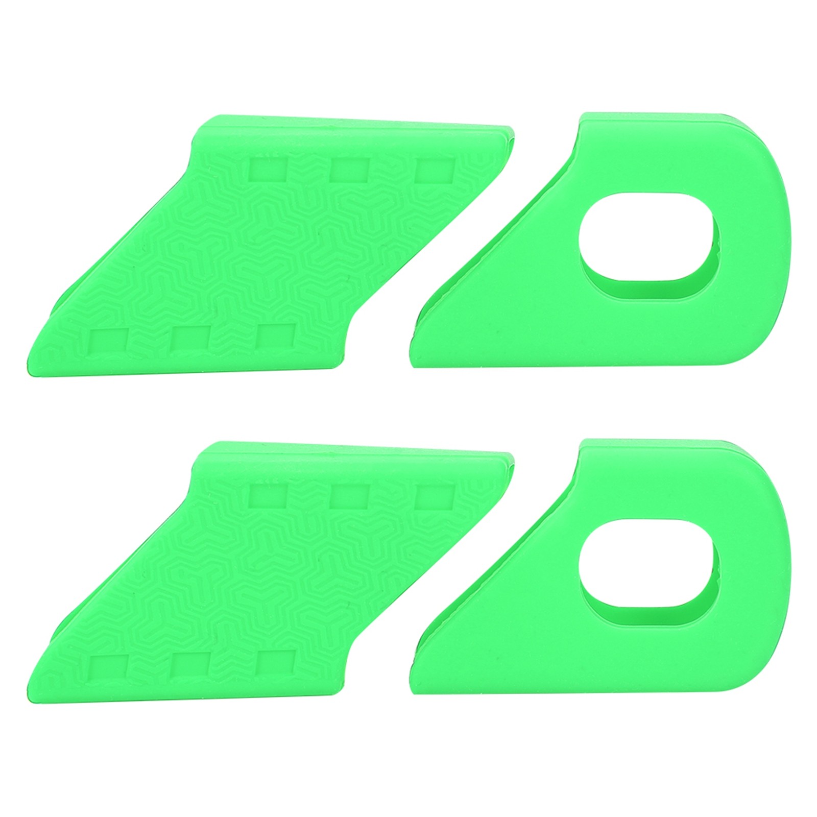 4PCS Silicone Bike Crank Protection Sleeve Arm Boots Protector Bicycle Accessory