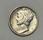 1925 D MERCURY DIME VF  DETAIL