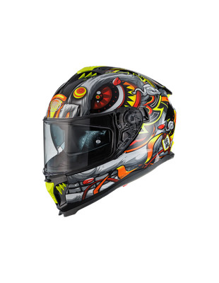 MOTORRAD INTEGRALHELM PREMIER TYPHOON LY 12 HERREN PINLOCK SOLARVISIER