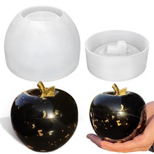 DIY Heart Box Silicone Resin Mold for Storage  Jewelry Casting