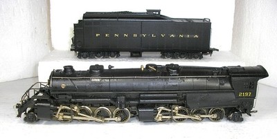 Vintage HO Rivarossi 2-8-8-2 USRA Mallot Y6B Pennsylvania #2197, Runs