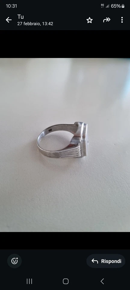 Anello con sigillo - Immagine 2 di 2