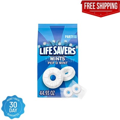 Life Savers Pep-O-Mint Breath Mints Hard Candy, Party Size fast ship