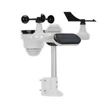 7-in-1 Indoor/Outdoor Wireless Digital Weather Station with Forecast Data, Alarm