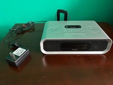 iHome iP97 Dual Alarm Clock Radio for iPod and iPhone Silver 