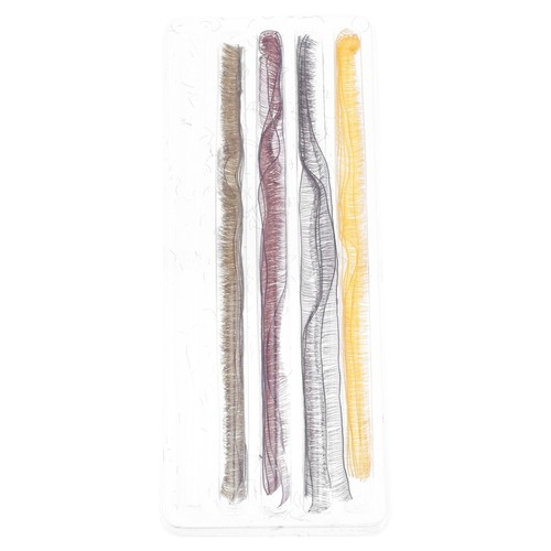 20 Pcs Doll False Eyelashes Fake Eyelids Child Kids DIY Craft Supply