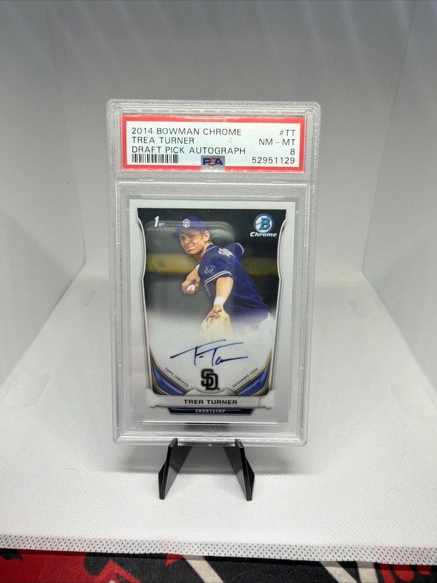 25+ Bowman Trea Turner Baseball Sports Trading Cards & Accessories