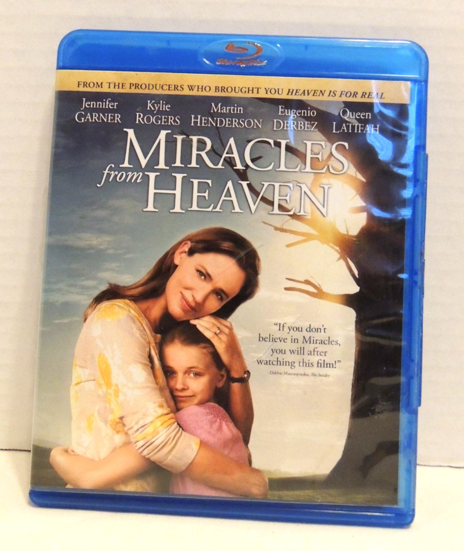 Miracles From Heaven Jennifer Garner Spiritual Loving Blu Ray Video DVD Movie