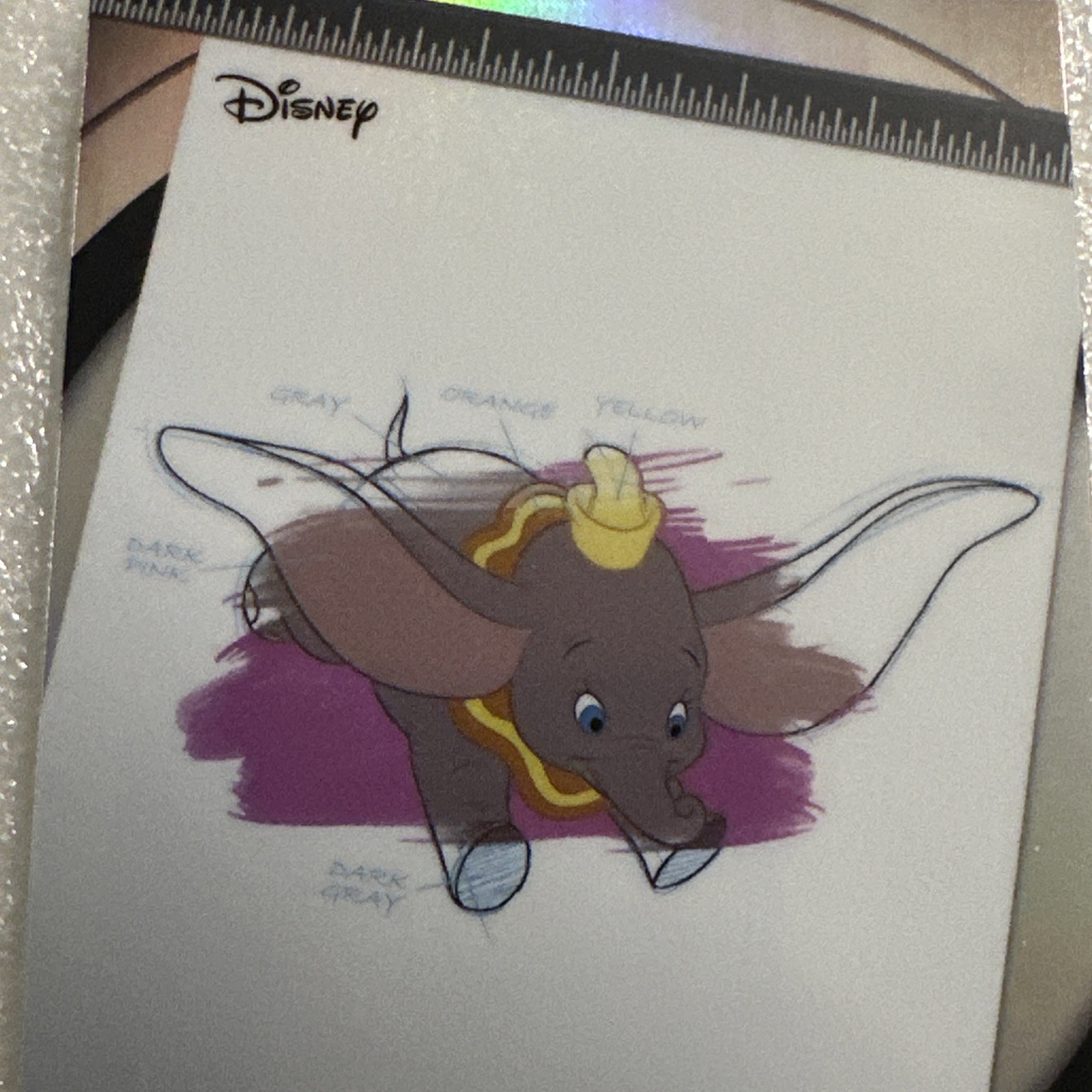 2026 Topps Chrome Disney - Dumbo #I&P-4 Ink and Paint